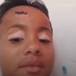 Menino espancado por...